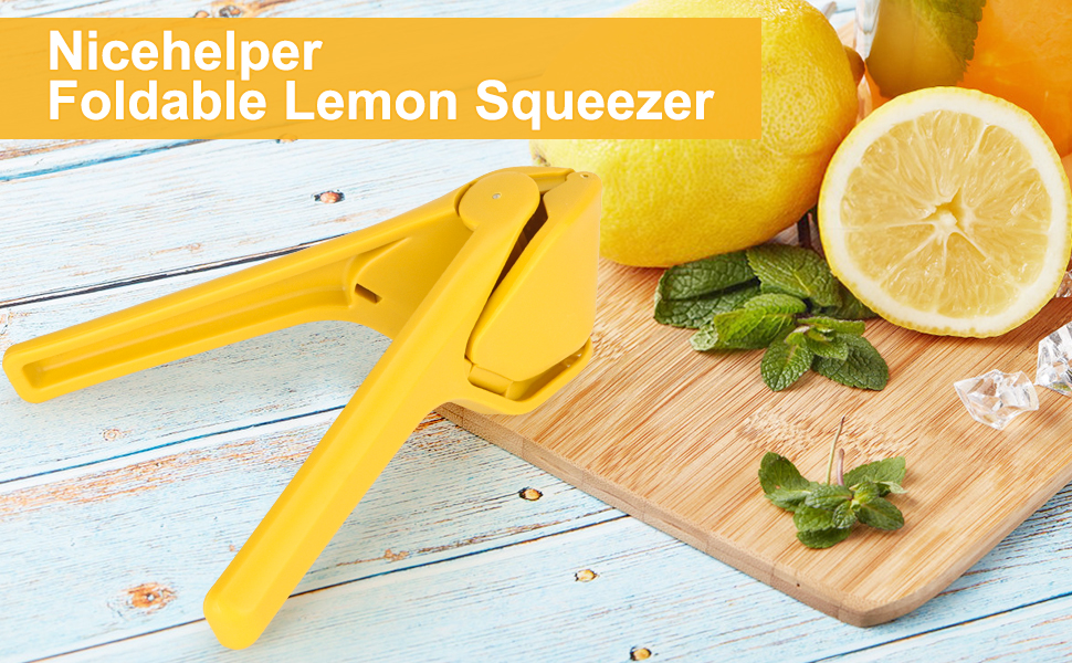 Lemon Squeezer, Juicer Hand Lime Nicehelper Large Manual Citrus Press