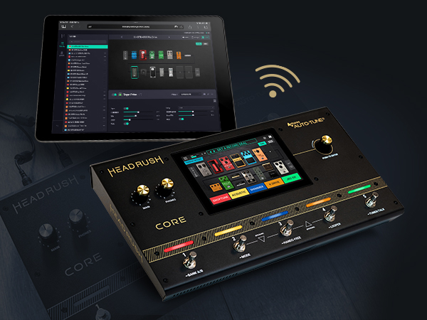 HEADRUSH CORE アンプシミュレーター HeadRush Core Multi-FX Amp Modeler and Vocal Processor | zZounds