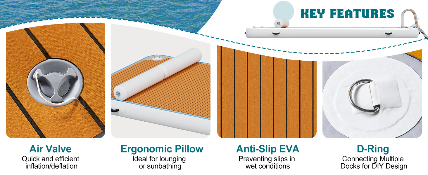 Inflatable Floating Dock