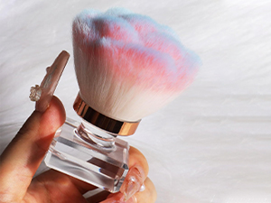 nail dust brush