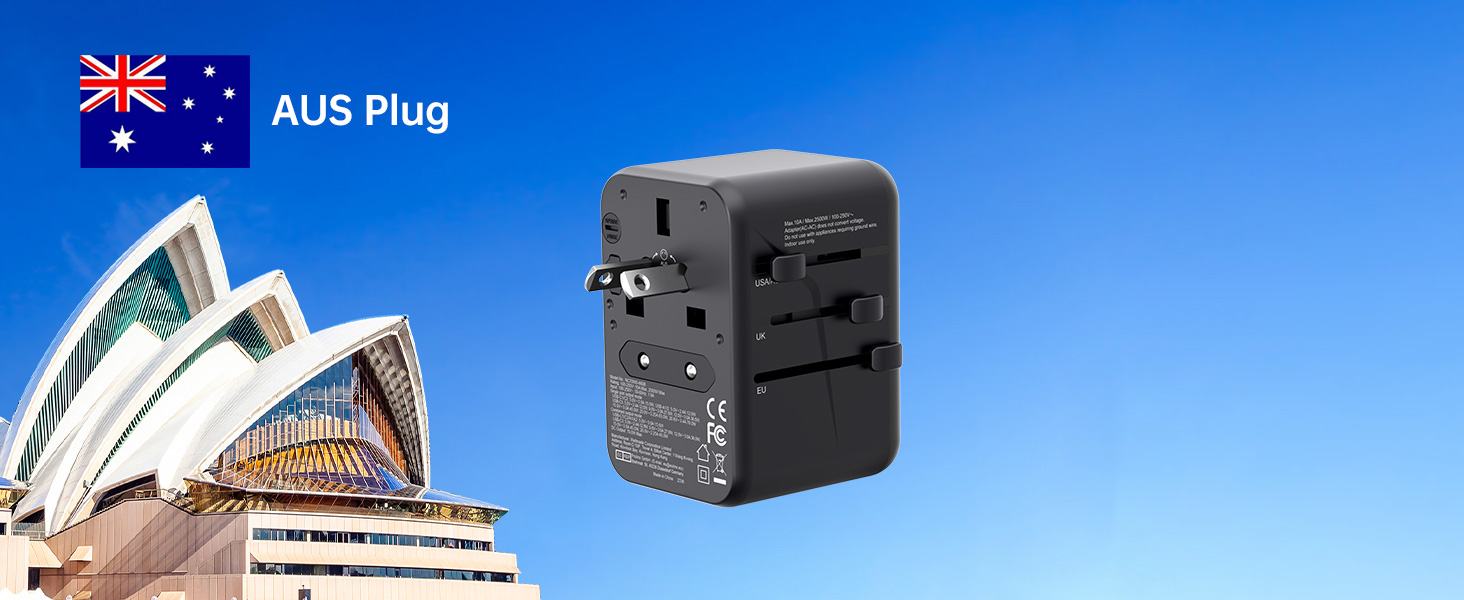 Universal Travel Plug Adapter