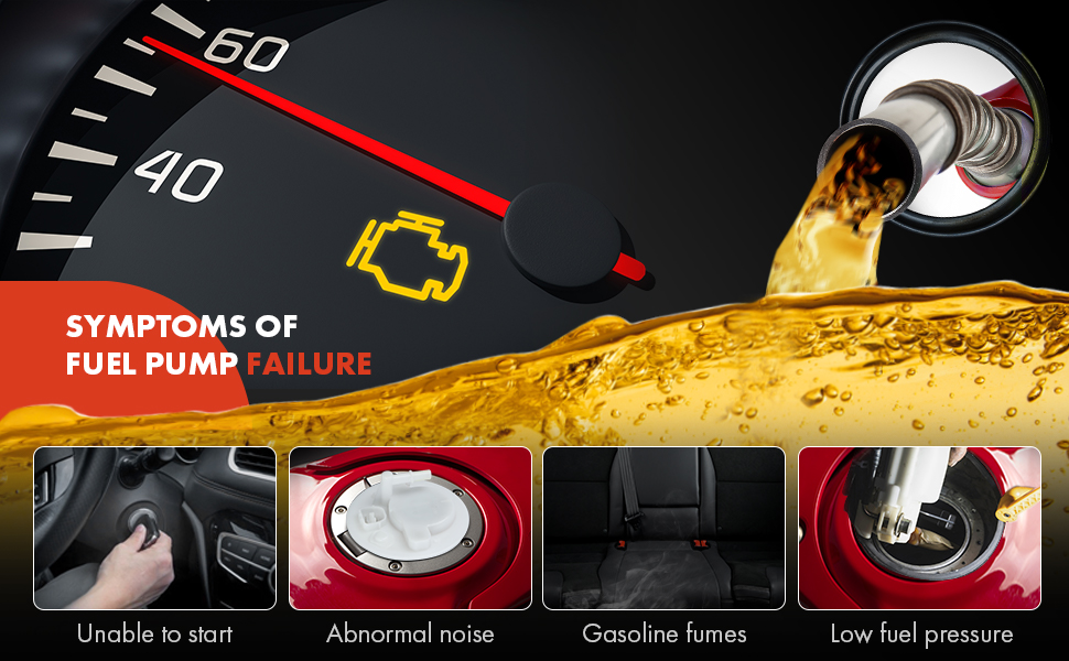 Frankberg In Tank Fuel Pump with Sending Unit Compatible with R.a.n.g.e