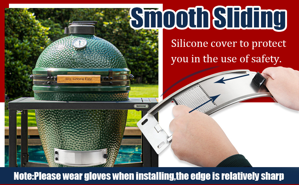 Dracarys Green Egg Replacement Parts Stainless Steel Draft