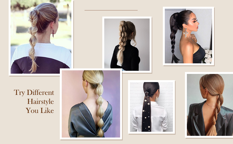 beautiful ponytail hairstyle