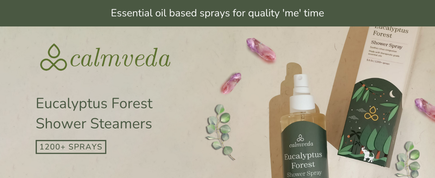 Eucalyptus Shower Steamer Spray for Sinus Relief has 1200+ Sprays