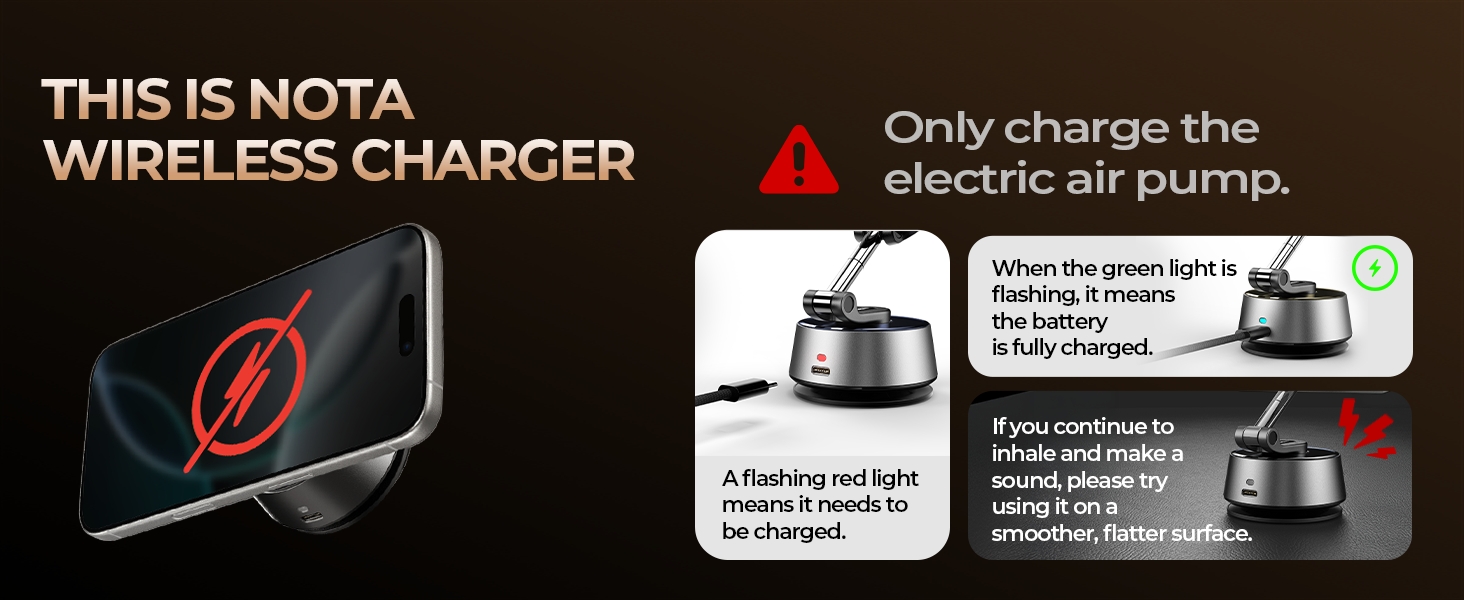 It can't charge your phone. It's just a magnetic phone holder for car.