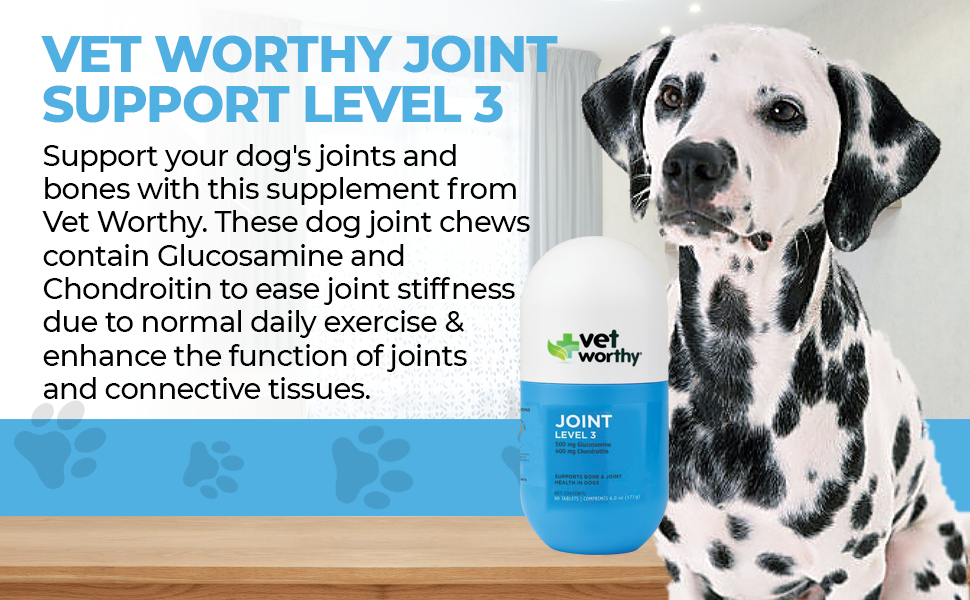 B08FF68V77-Vet Worthy Joint Support Level 3, 90-Count