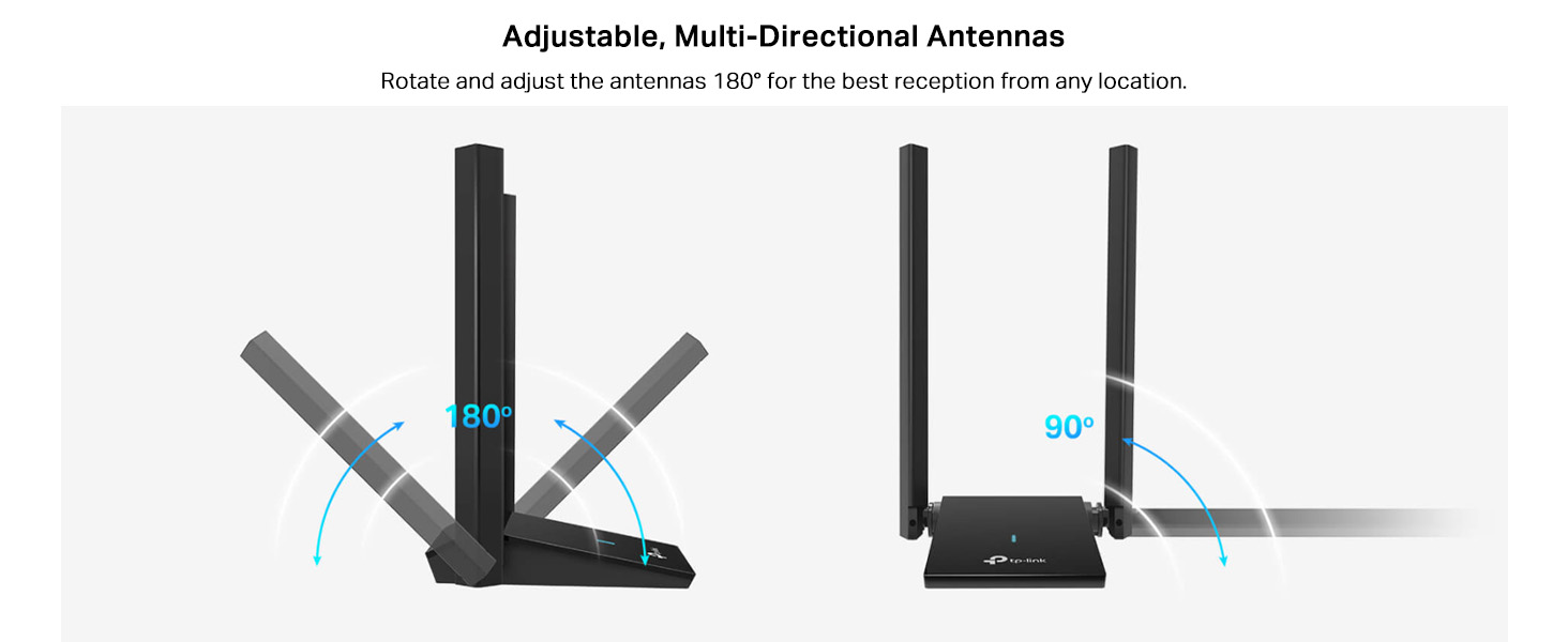 Archer TX20U Plus AX1800 Dual Antennas High Gain Wireless USB Adapter