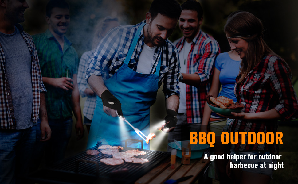 LED Flashlight Gloves, Birthday Gifts for Men Dad Him Husband, Cool Gadgets Hands-Free Lights Gloves