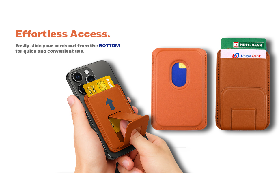 magnetic wallet magsafe iphone wallet