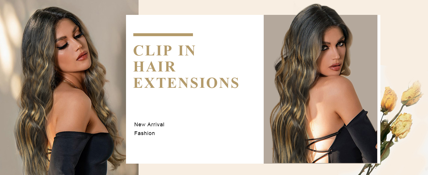 clip in hair extensions