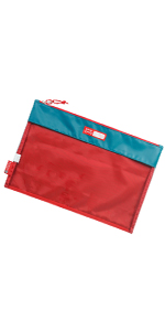 Rough Enough Large Document Bag Pouch File Folder Organizer Storage with Zipper for Legal A4