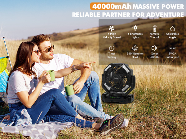 40000mAh Massive Power