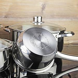CONJUNTO DE COZINHAS; CONJUNTO DE COZINHAS; CONJUNTO DE PANELAS E PANELAS; Utensílios de cozinha antiaderente; Utensílios de cozinha de aço inoxidável