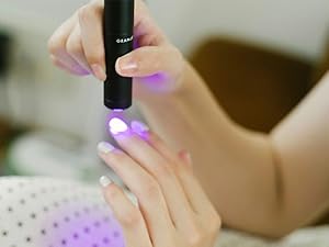 Amazon | ネイルキュアライト4 ｜ ジェルネイル ライト LED ハンディ