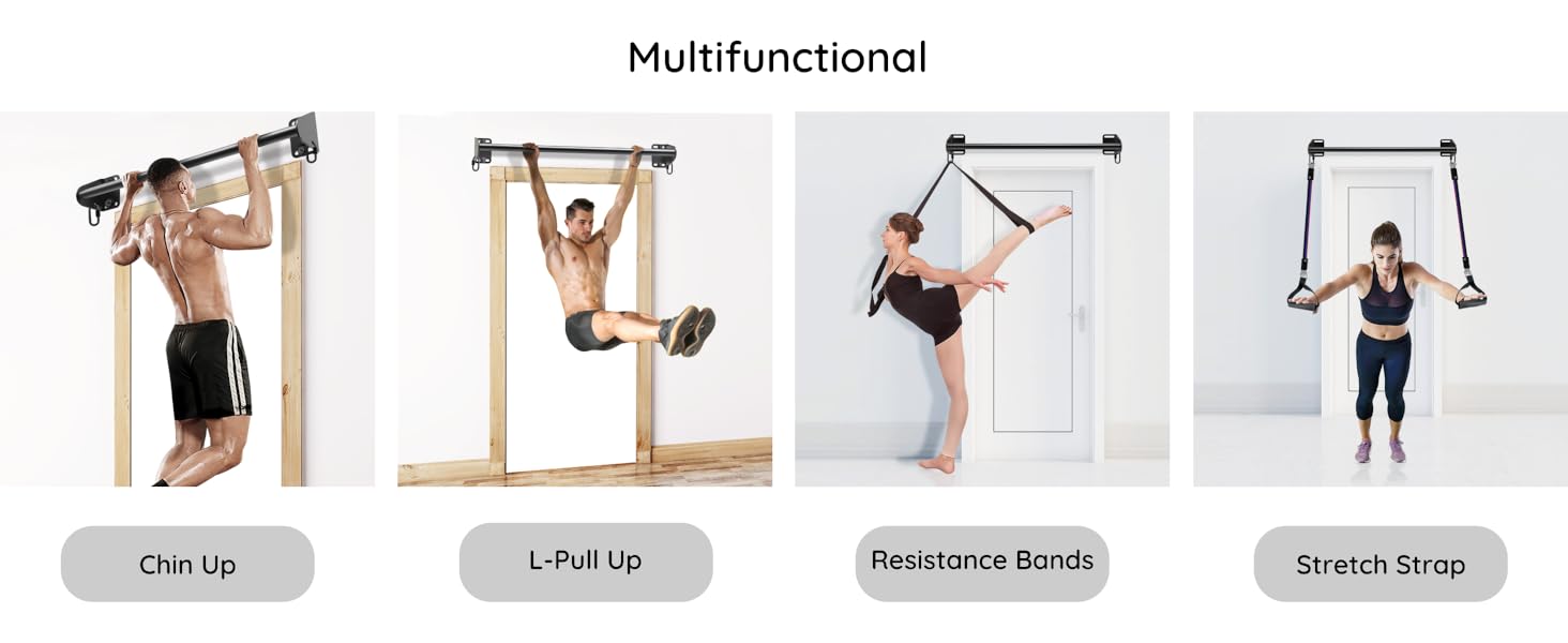 wall mounted pull up bar