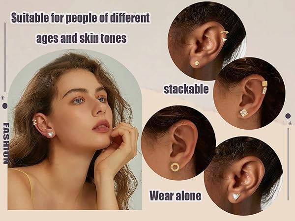 アクセサリー Petit Wave PAIR Pierced Earrings 81CYXTRr-QL._UY300_.jpg