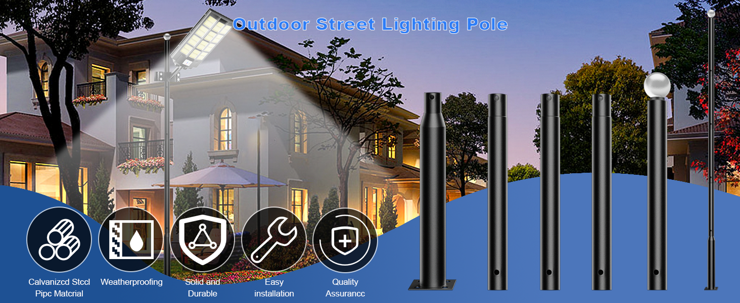 LOYOELE Street Light Pole