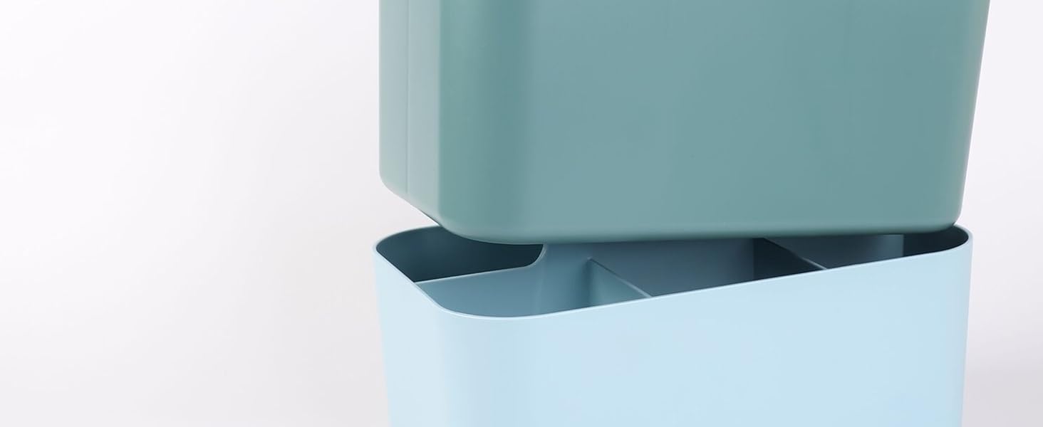 BLUE GINKGO Multipurpose Caddy Organizer Stackable