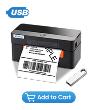 USB thermal label printer