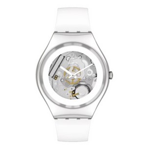 Amazon.co.jp: [スウォッチ] 腕時計 PURE WHITE IRONY THE