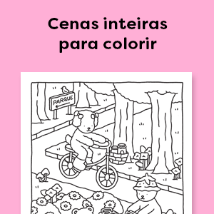 Como desenhar coisas fofas, Como desenhar paraísos encantados, Jardim secreto