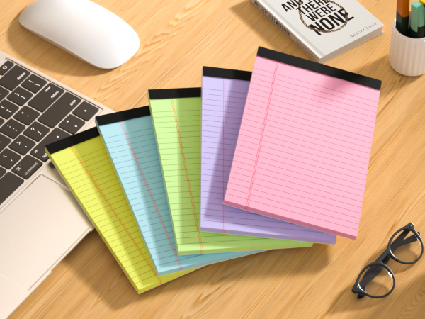 color notepad