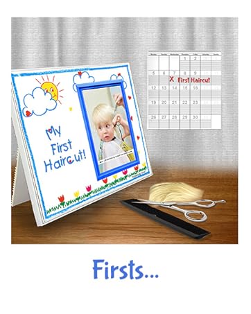 First Haircut Picture Frame