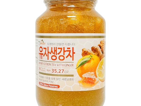 Amazon.com : Apexy Authentic Korean Honey Citron Tea With Ginger