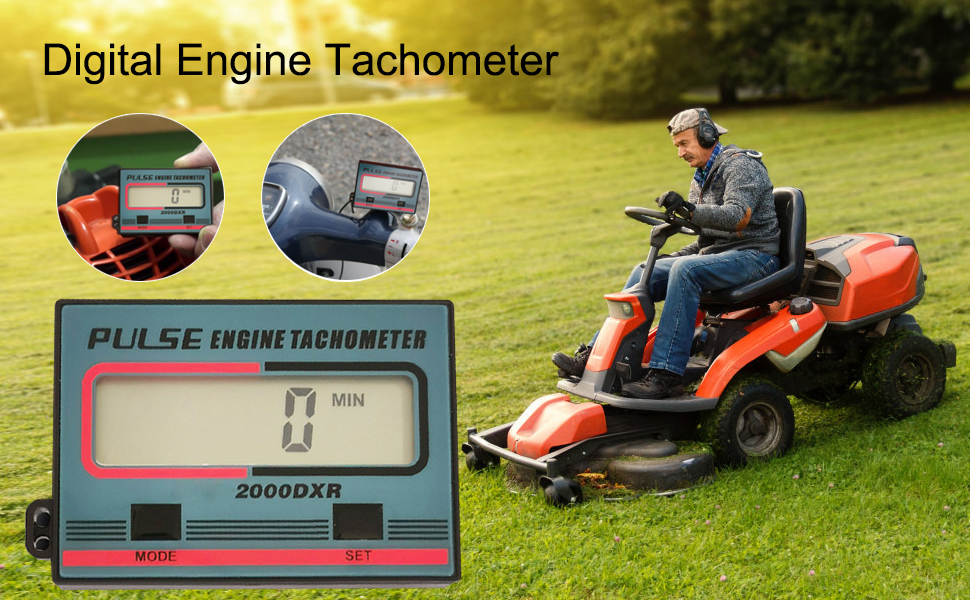 Digital Tachometer RPM Meter Induction Pulse Tachometer