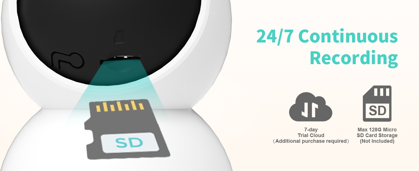 24/7 Continuous Recording
