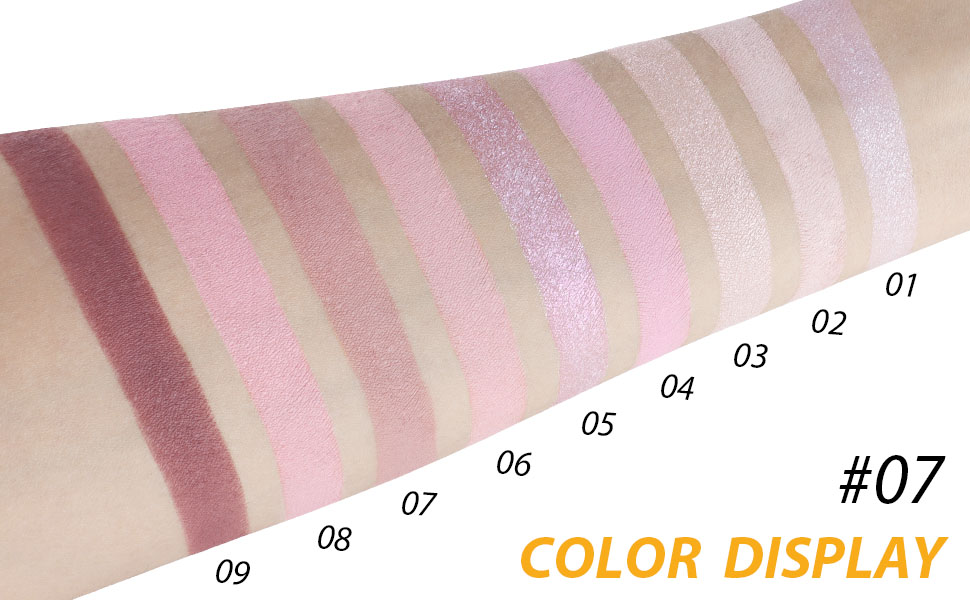 9Color Purple Nude Pink Colorful Eyeshadow Palette Makeup