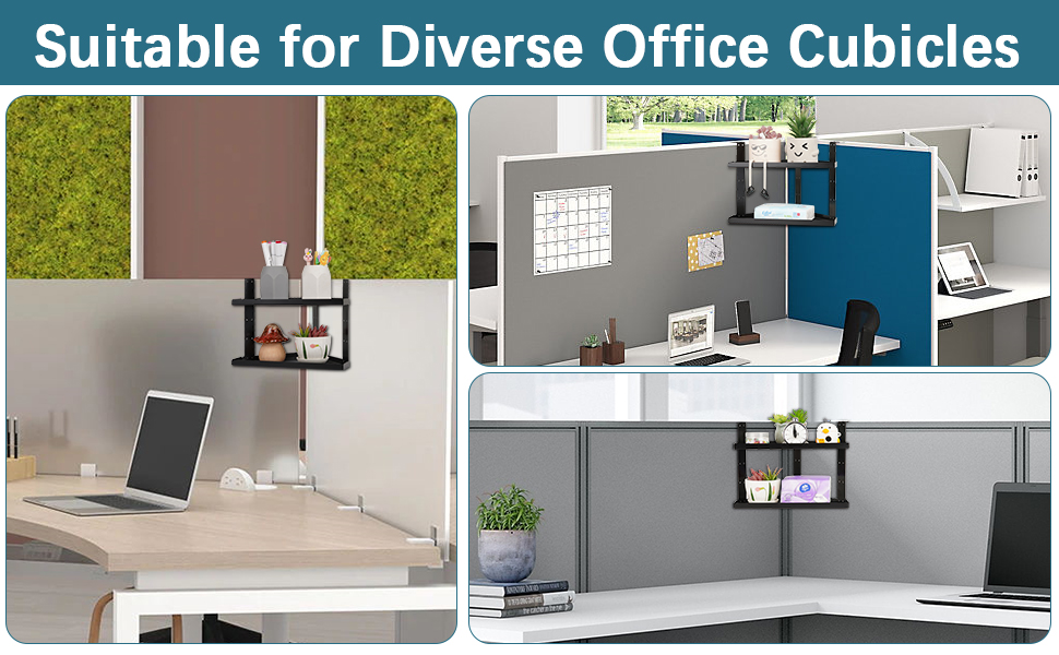 Olpchee Office Cubicle Shelf Cubicle Storage Organizer