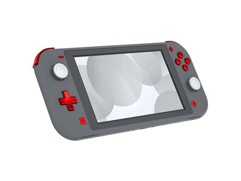 Amazon.com: eXtremeRate Chrome Red Glossy Replacement ABXY
