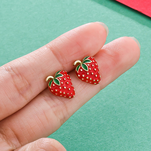 Amazon.com: Dckazz Strawberry Earrings for Women Strawberry