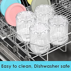 Easy to clean, Dishwasher safe