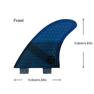 Amazon.com : UPSURF Surfboard Fins Double Tabs Fins K2.1