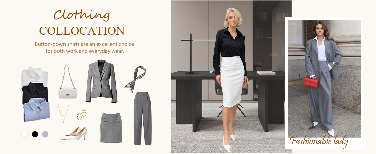 Button Down Shirts for Women