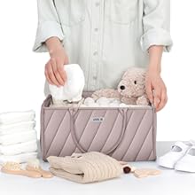 A Well-stocked station, versatile cleaning caddy for household sprays, wipes, and more.