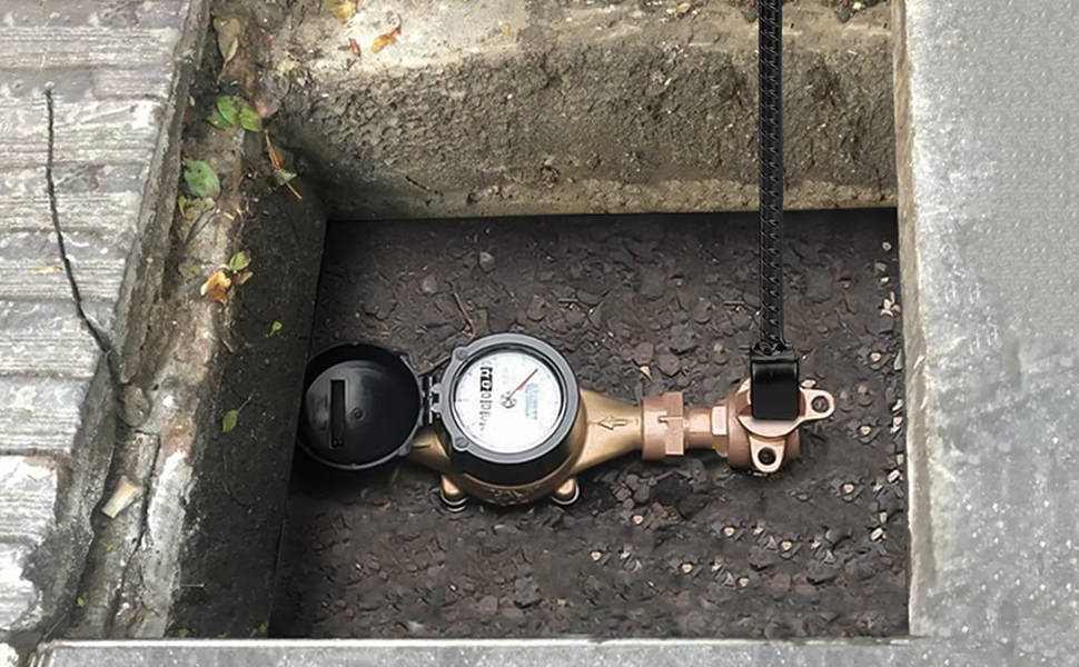 Eapele Water Meter Key 28 inch Enforced Steel THandle With 4way Multi