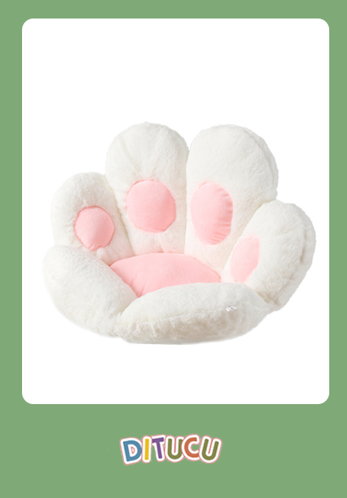 cat paw cushion