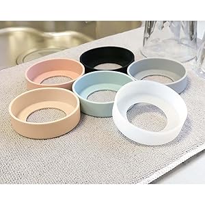 【りこ84さま】水筒カバーオーダー Amazon｜オカトー シリコン 水筒カバー 底カバー Mサイズ 傷防止