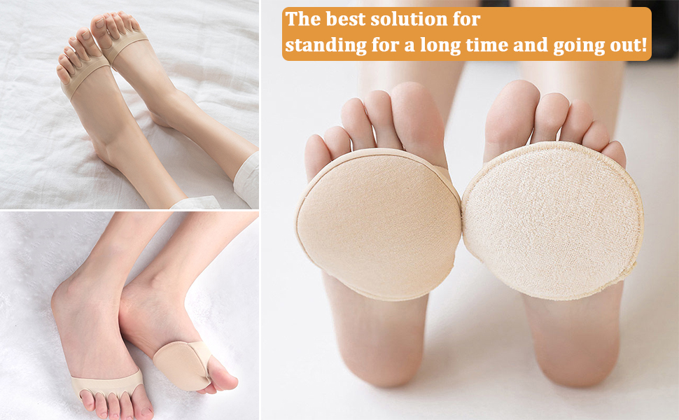 Honeycomb Fabric Forefoot Pads