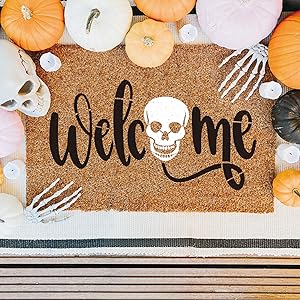 welcome stencils