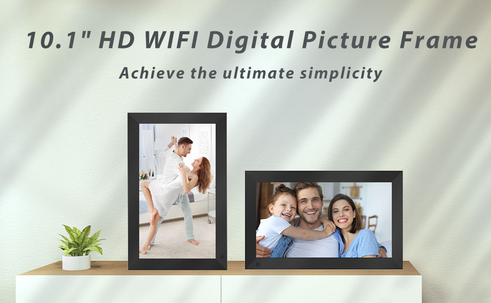 LOVFEEL 10.1 Inch Digital Photo Frame,Digital Picture