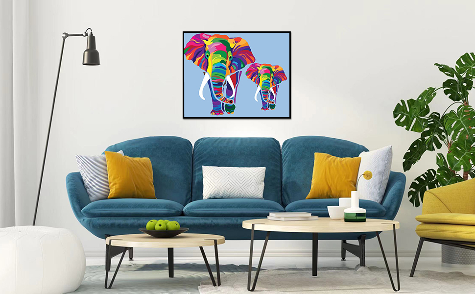 ifymei Paint by Numbers for Adults, Children, Beginners, DIY Gift Arts