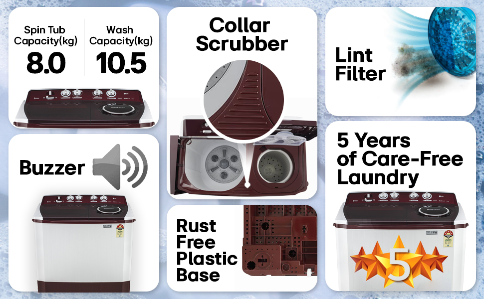 reasons to buy lg semi-automatic washing machine 