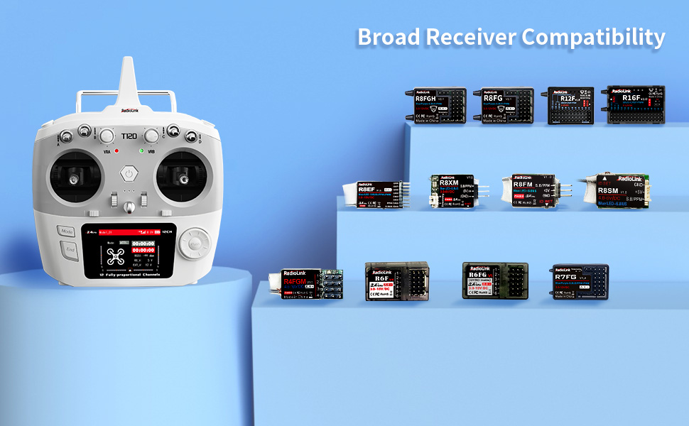 Radiolink T12D 12 Channels 2.4GHz with R12F Receiver Remote