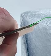 close up of reflective bubble insulation
