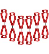 HiLKCO 6PCS Glove Clips - Heavy Duty Glove Clip for Work, Adjustable Glove Clamps for Work Clips ...